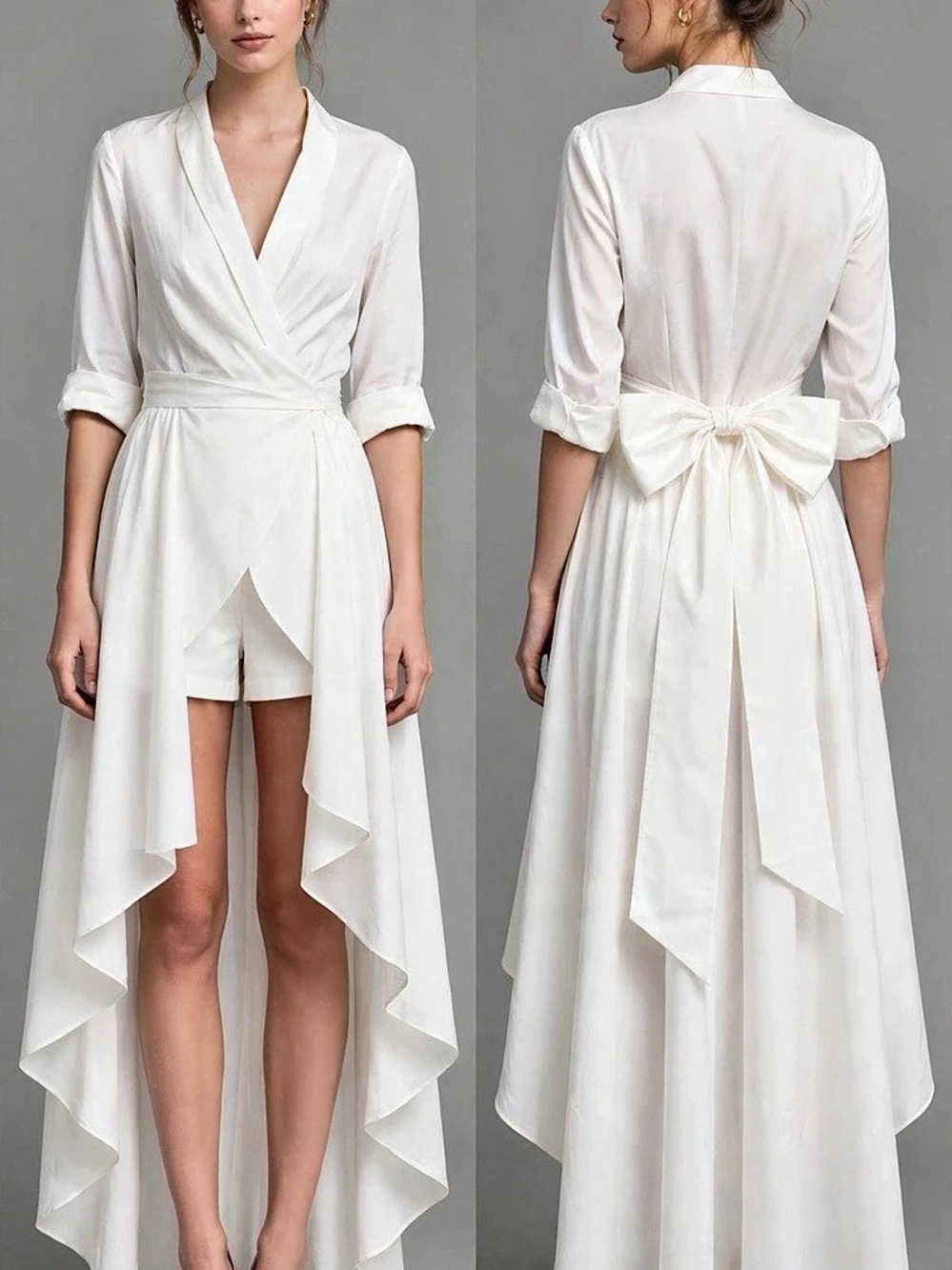 Oscar de la Renta White Maxi Dress Size 4 NWT